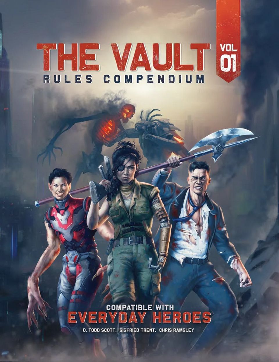 Everyday Heroes RPG: The Vault - Rules Compendium vol. 1 VO image