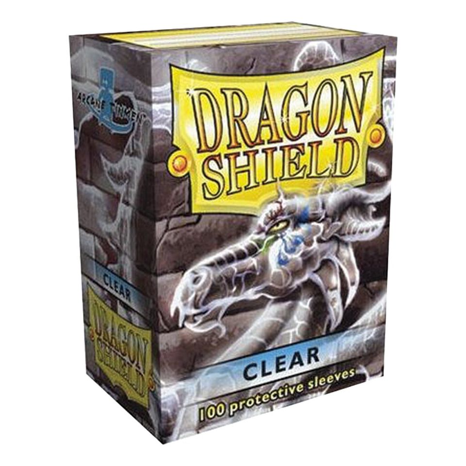 Protège-cartes : Dragon Shield Clear (63x88) image