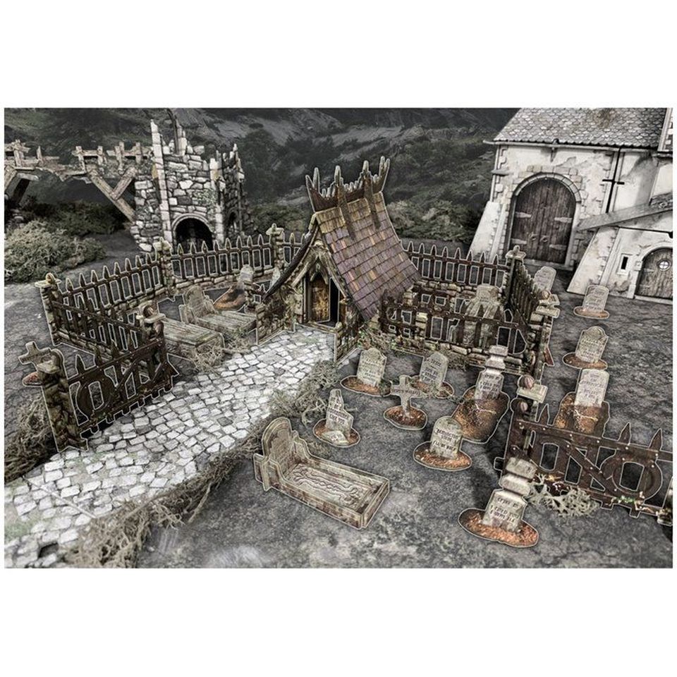 Fantasy Terrain: Graveyard image