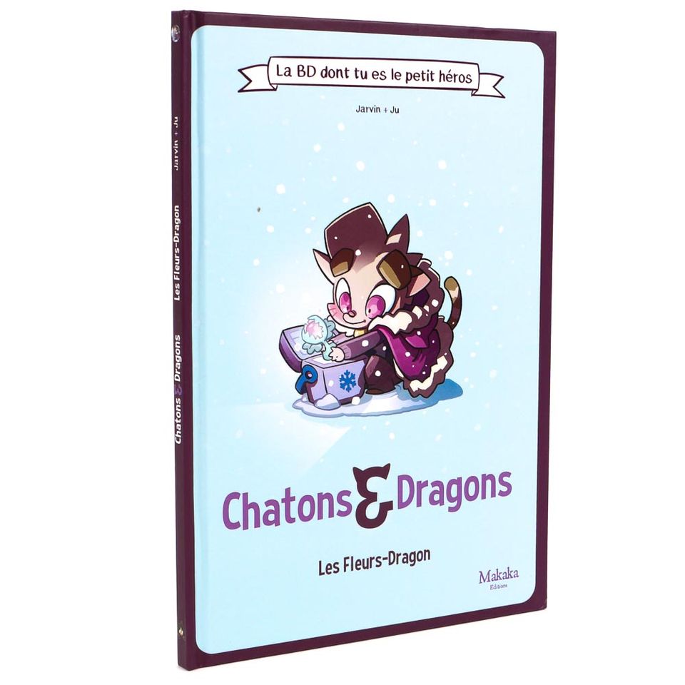 Chatons et Dragons 2 – Les fleurs-dragon : La BD dont tu es le Petit Héros image