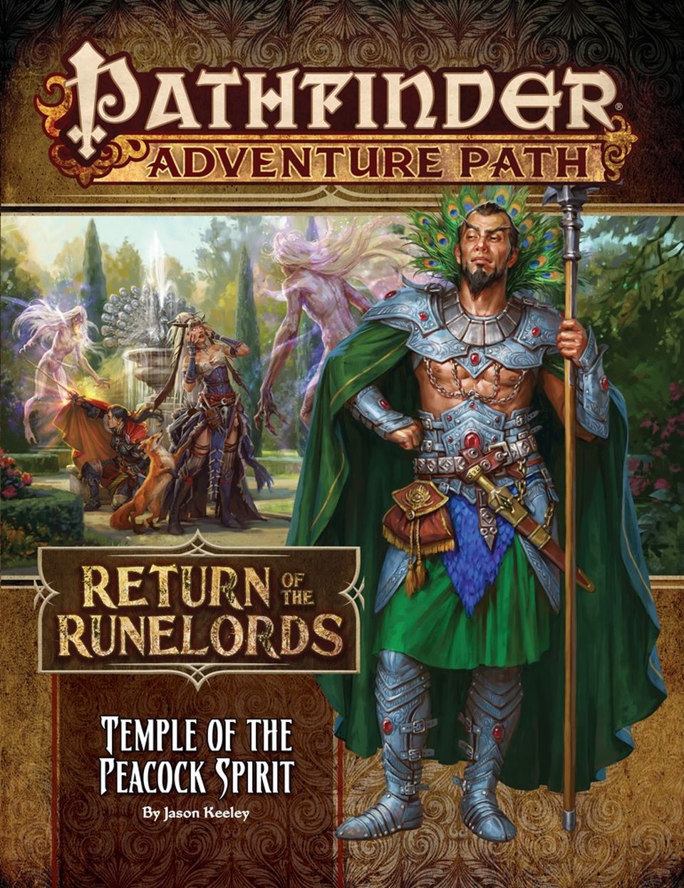 Pathfinder Adventure Path #136: Temple of the Peacock Spirit (Return of the Runelords 4 of 6) VO image