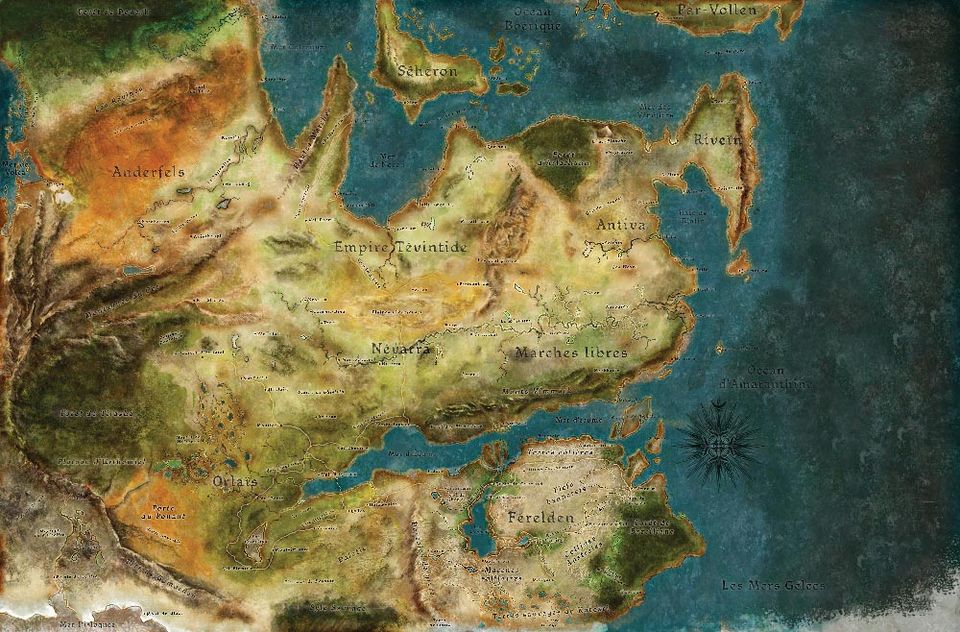 Dragon Age - Carte de Thedas image