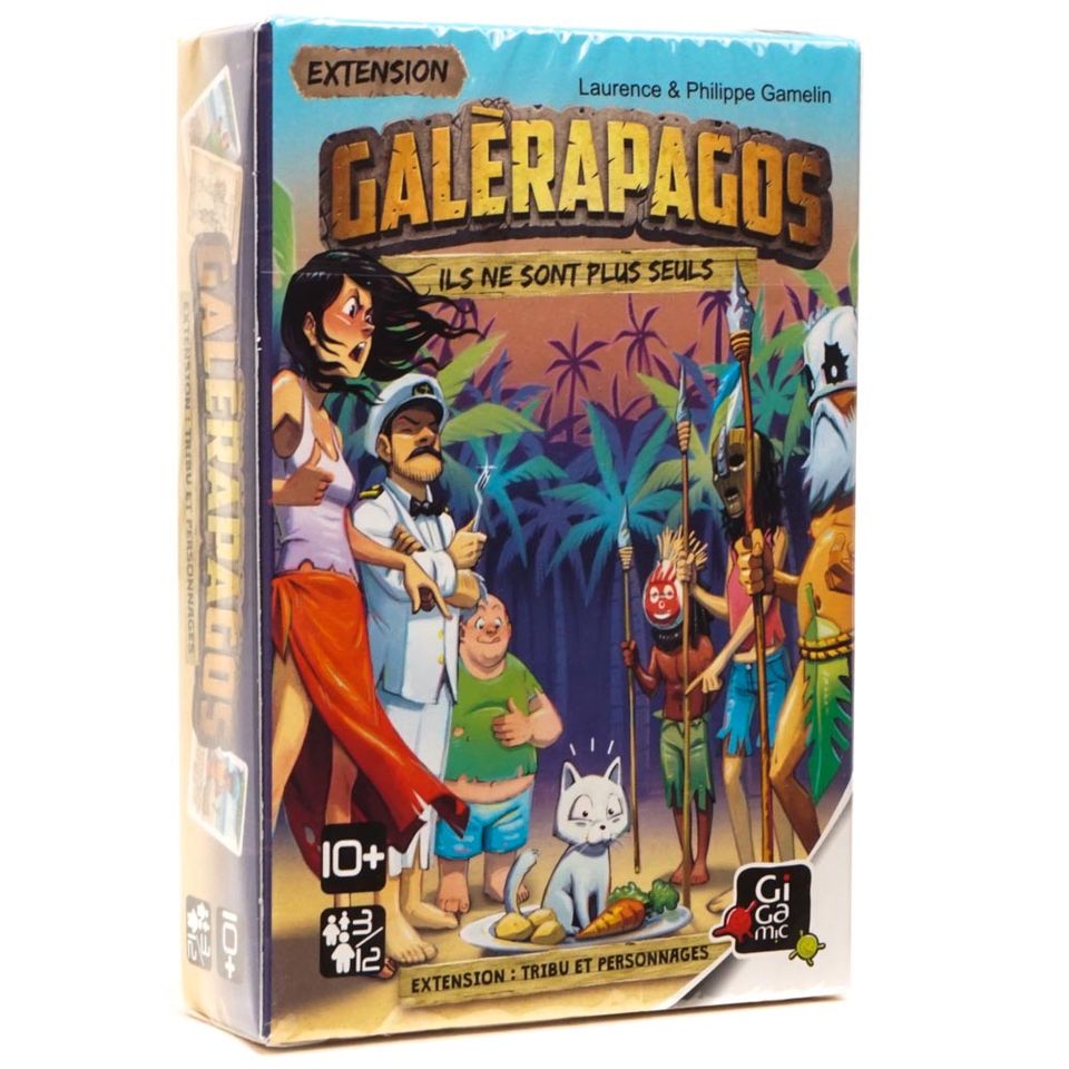Galèrapagos : Tribu et personnages (Extension) image