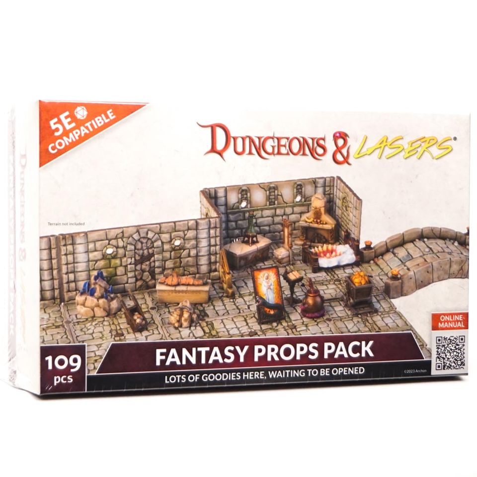 Dungeons & Lasers: Fantasy props pack / Accessoires fantasy image