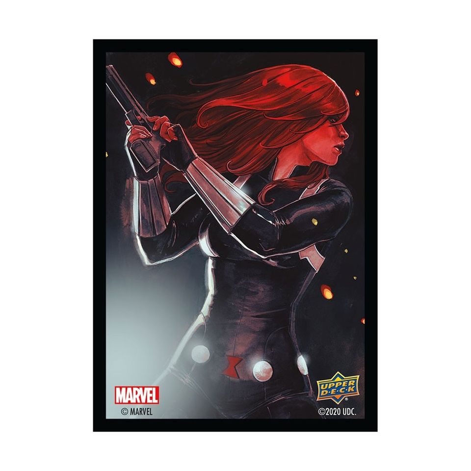 Protège-cartes : Marvel Card Sleeves - Black Widow (65) image