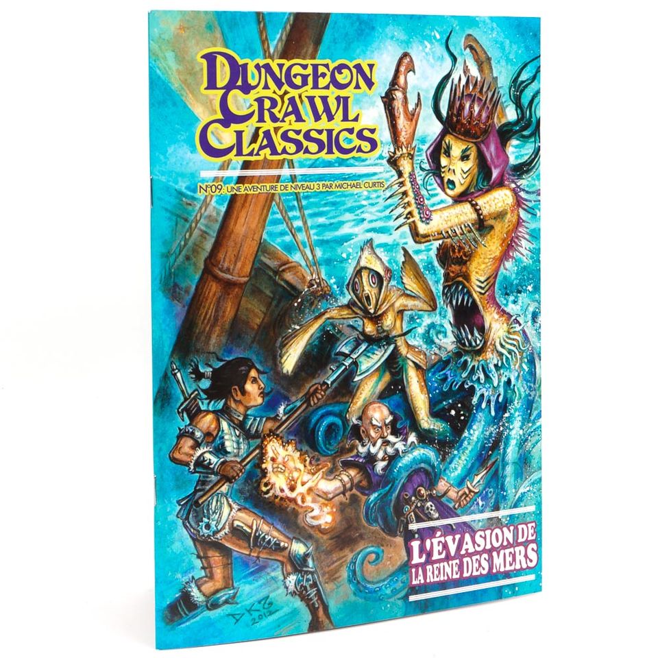 Dungeon Crawl Classics : Module 09 L'évasion de la reine des mers image