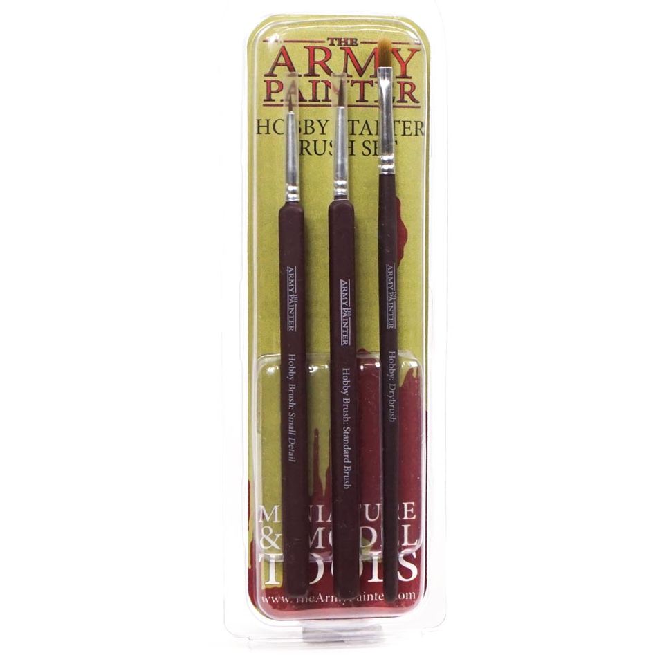 Army Painter: Hobby Starter Brush Set / Pinceaux image