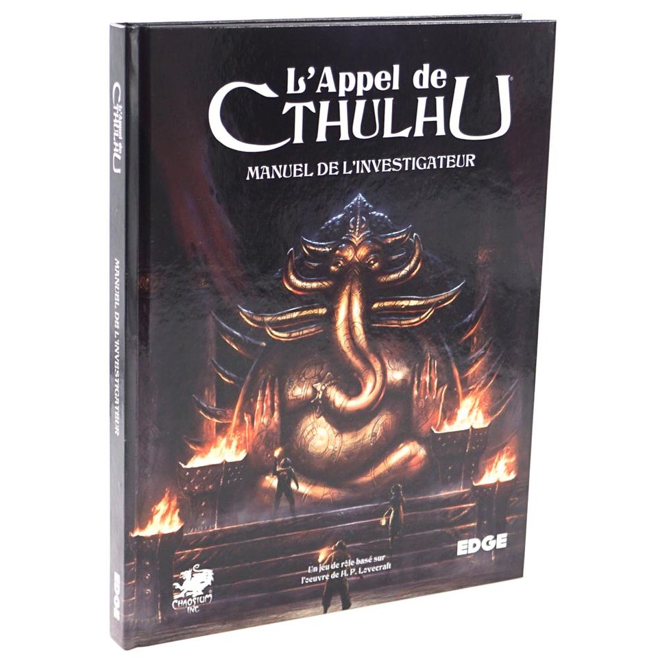 Manuel Du Gardien - L'Appel De Cthulhu V5, édition Jeux Descartes, Occasion Très Bon état