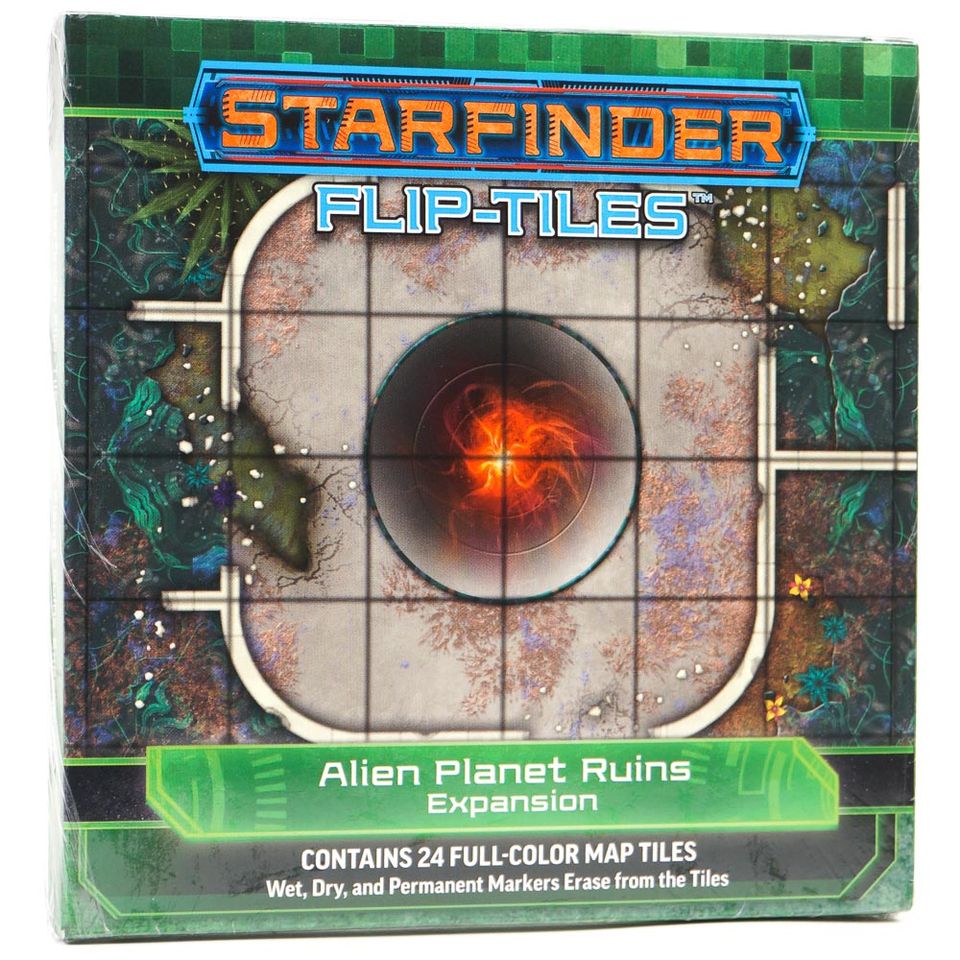 Starfinder Flip-Tiles: Alien Planet Ruins Expansion image