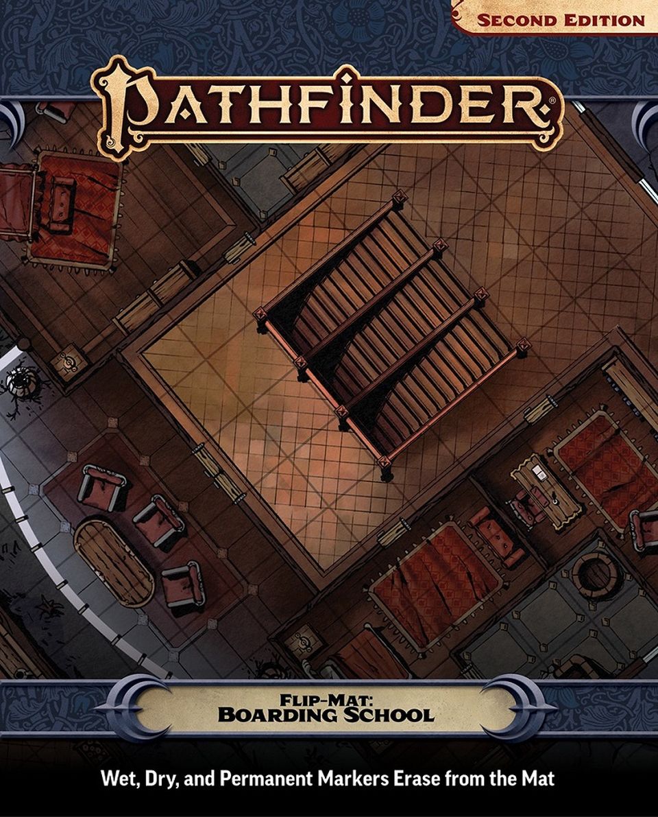 Pathfinder Flip-Mat Classics: Boarding School image