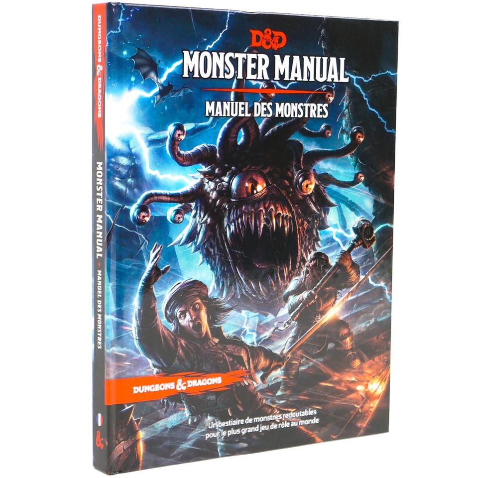 D&D 5E : Monster Manual / Manuel des monstres - VF (Ed. WOTC 2021) image