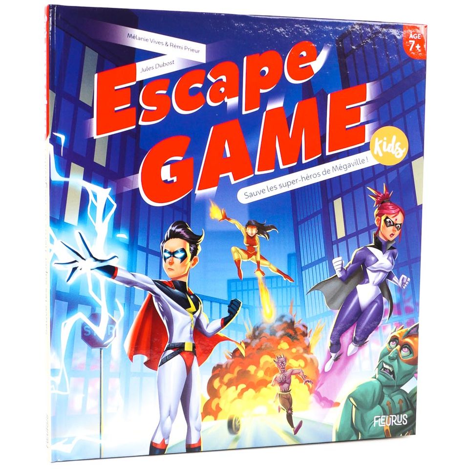 Escape Game Kids 6 : Sauve les Super-Héros de Mégaville image