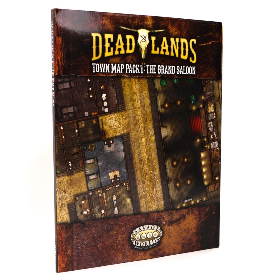 Deadlands Weird West: Town Map Pack 1 - The grand saloon image