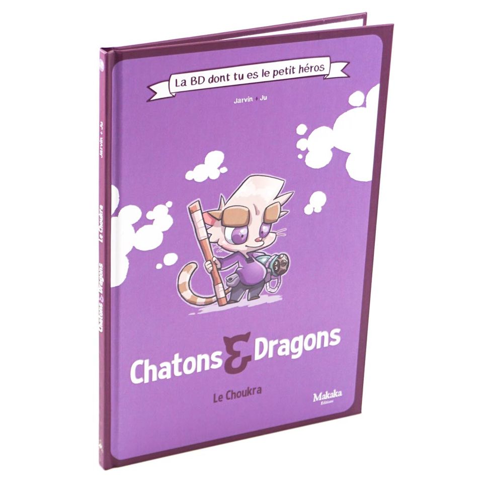 Chatons et Dragons 1 - Le Choukra : La BD dont tu es le Petit Héros image