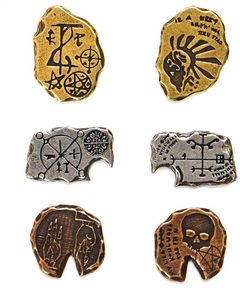 Drow Coin Legendary Metal Coins - Drow Coin Set | Black Book Éditions