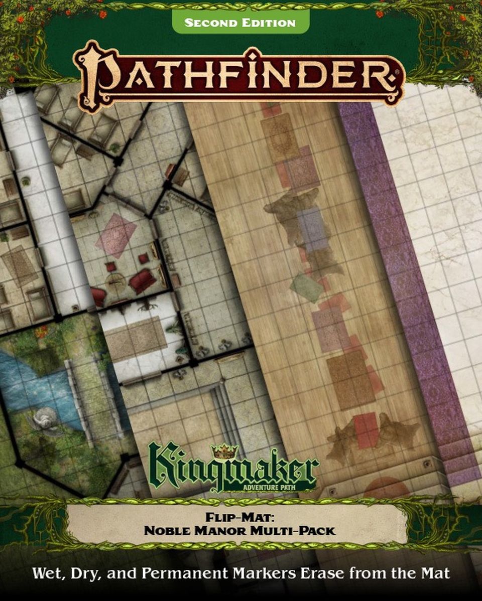 Pathfinder 2 - Kingmaker 10ème anniversaire - Flip-Mat Multi-Pack - Noble Manor image