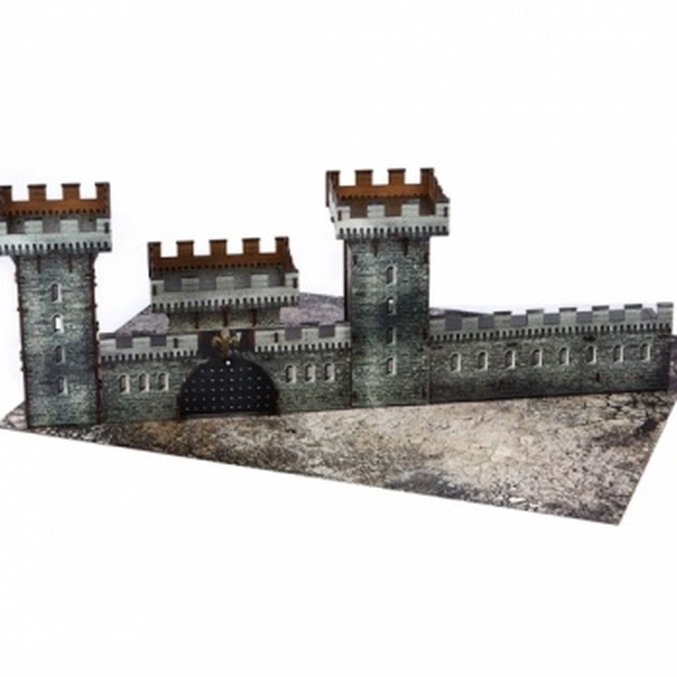 Décors e-Raptor : Great city walls / Murailles (bâtiments et tuiles de sol) image