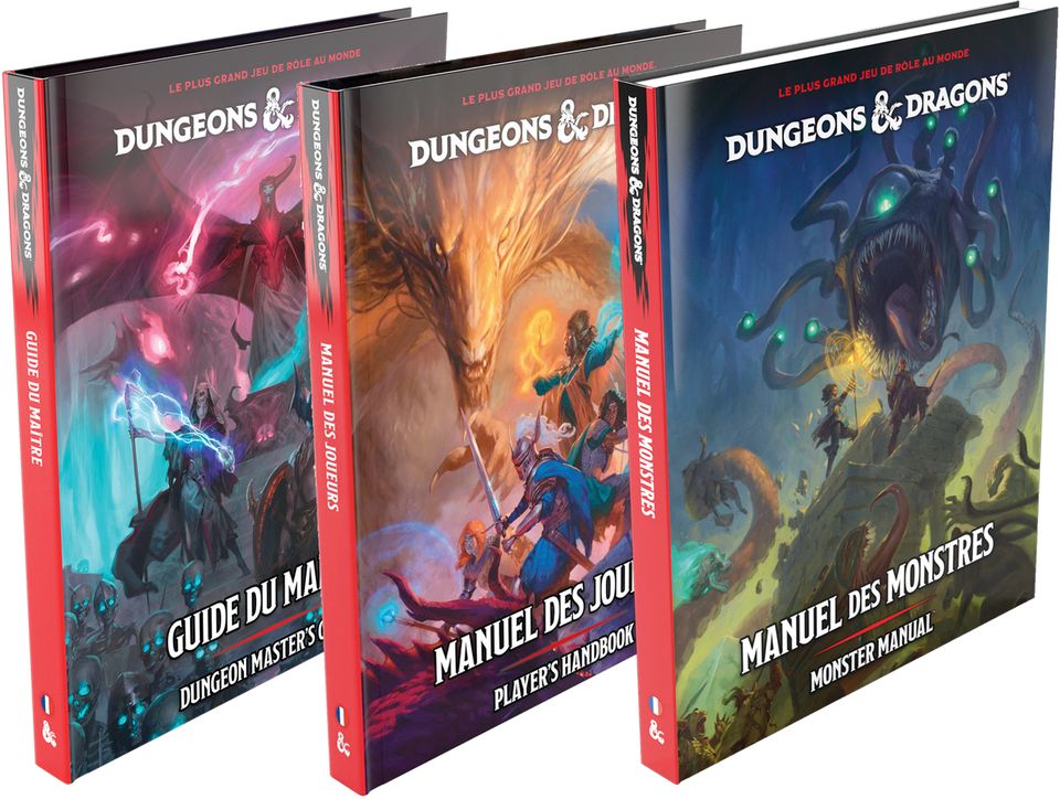 D&D Jeu De Dés Officiel – Set Complet De 11 Dés Polyédriques – Dès 12 Ans