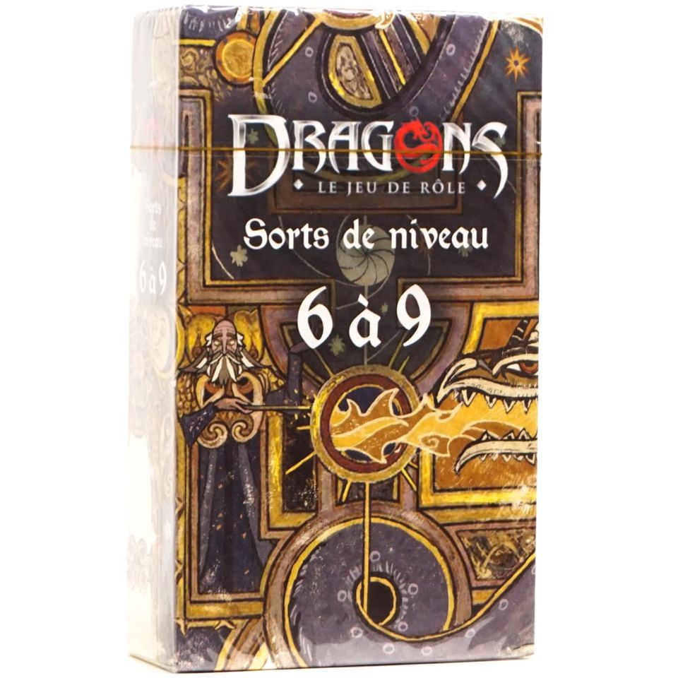 Dragons - Cartes de sorts : Niveau 6 à 9 image