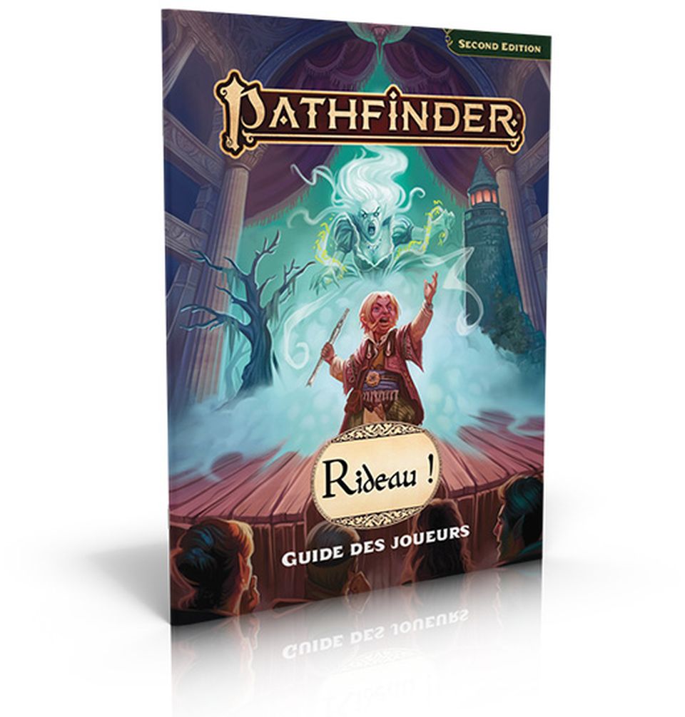 Couverture du livre Guide des joueurs de Rideau pour le jeu de role Pathfinder