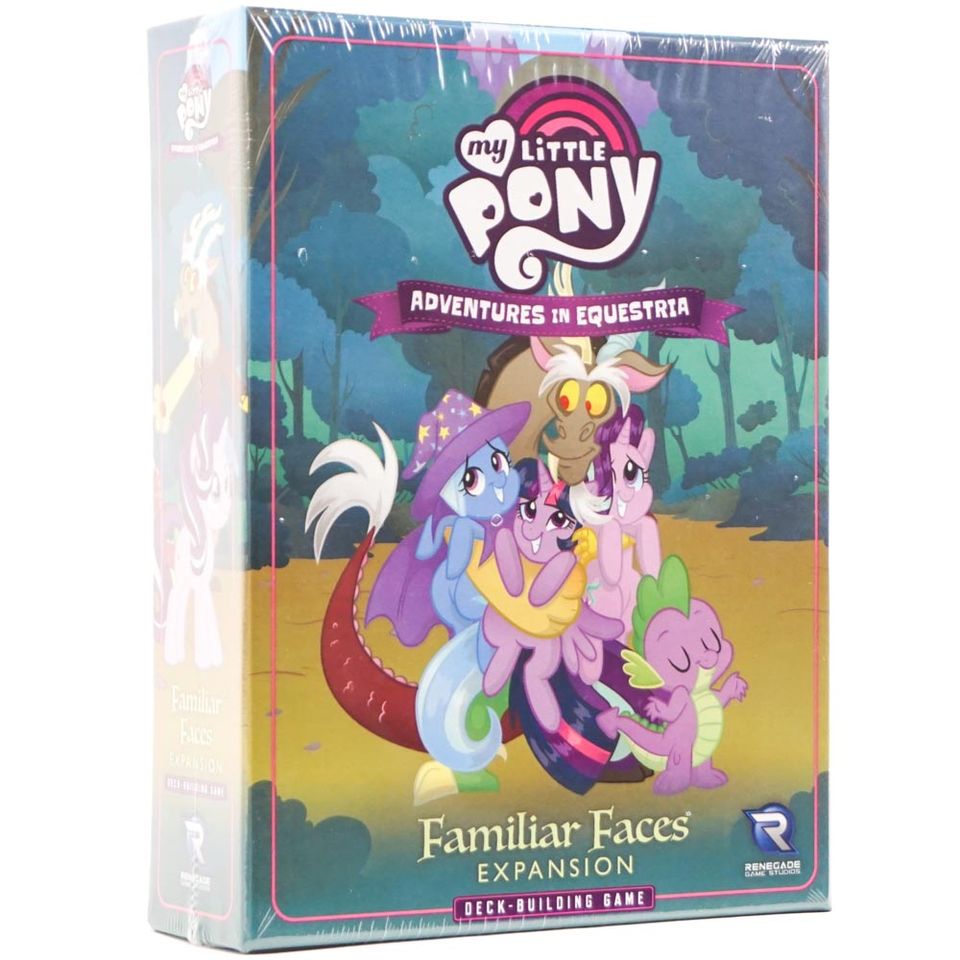 My Little Pony Adventures in Equestria Deck-building Game: Familiar Faces (Ext)  VO image