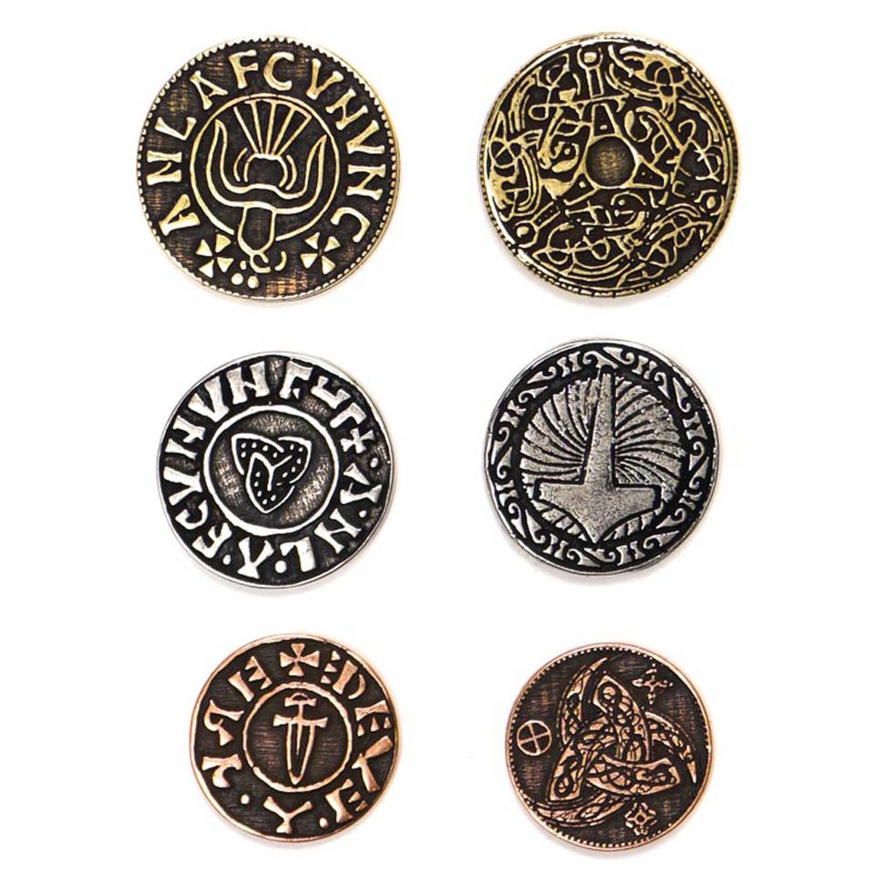 Legendary Metal Coins - Viking Coin Set image