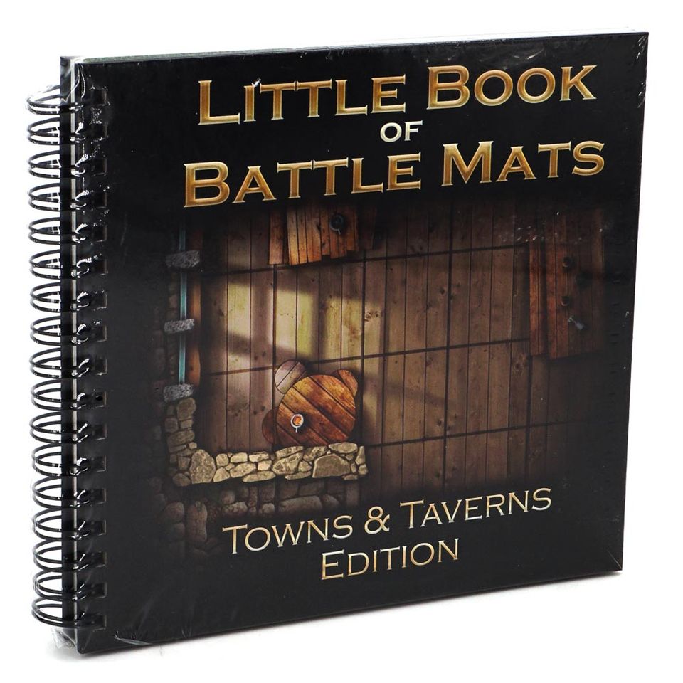Little Book of Battle Mats: Towns and Taverns Edition image