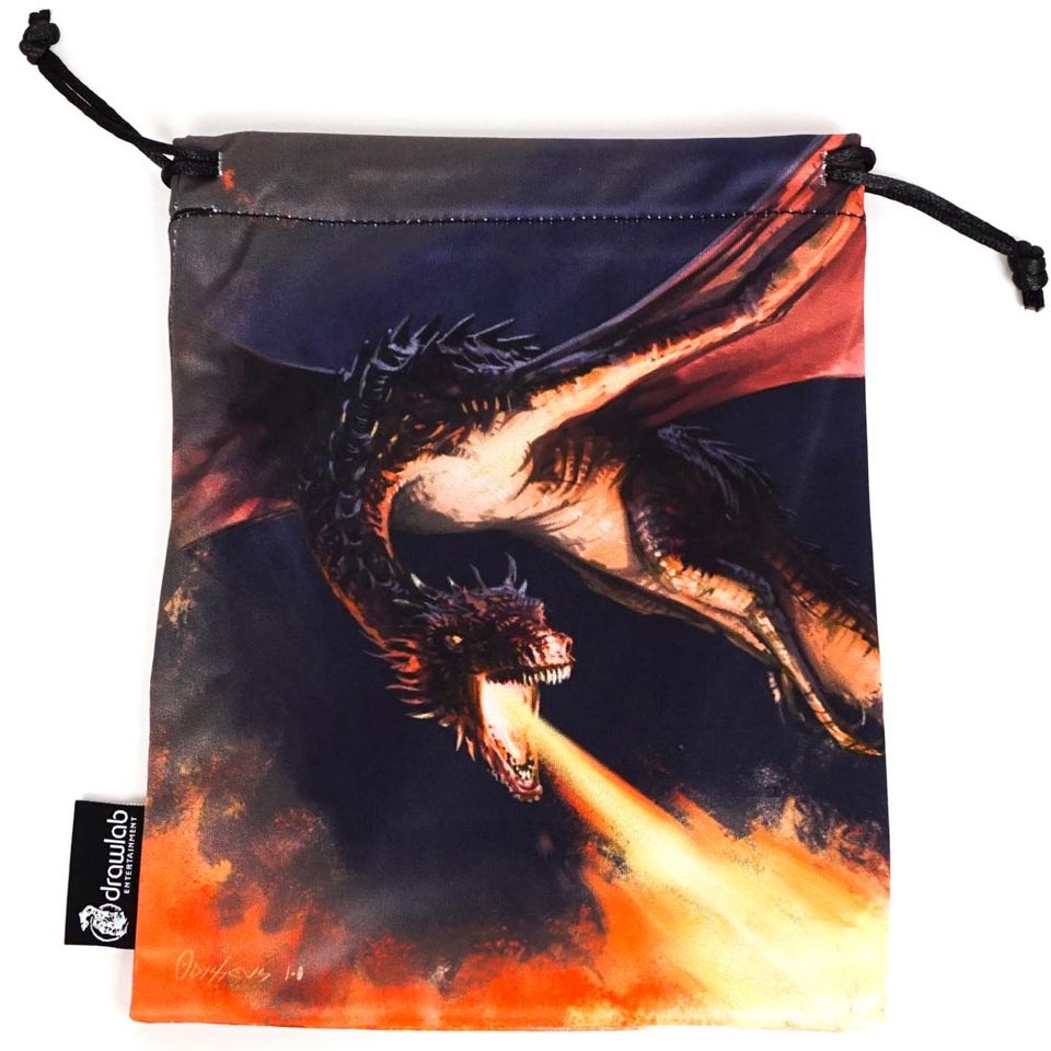 Bourse à dés : Legendary Dice Bag XL - The Fiery Dragon image
