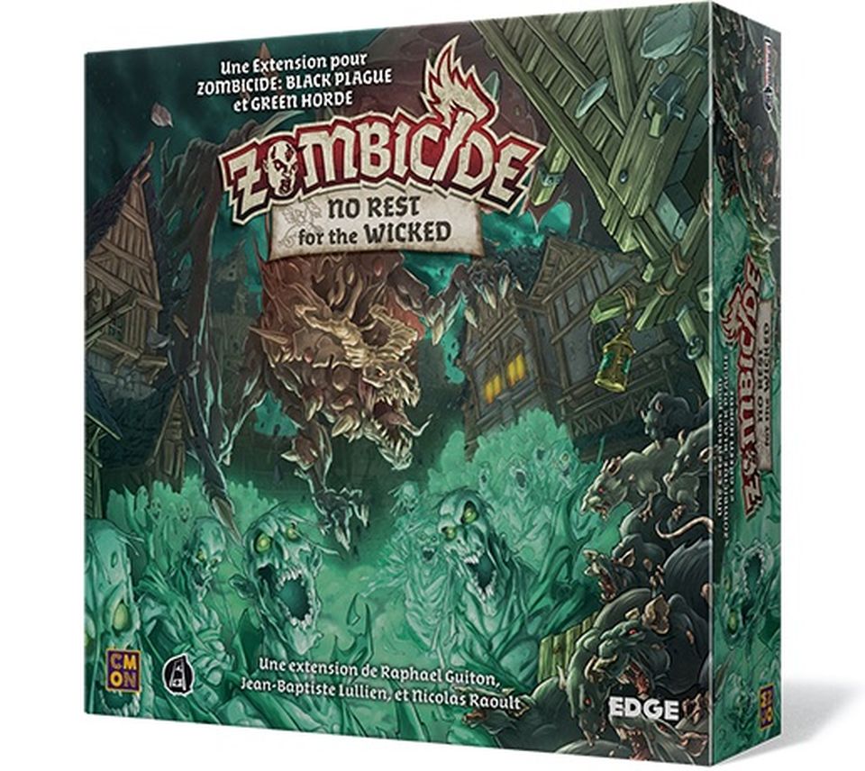 Zombicide Black Plague : No Rest for the Wicked image