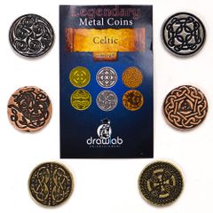 Legendary Metal Coins - Celtic coin set