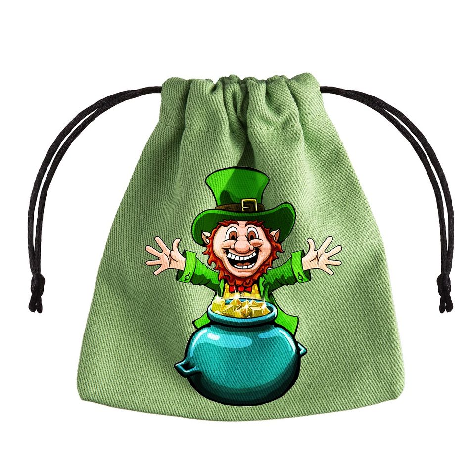 Bourse à dés : Lucky Green Dice Bag image