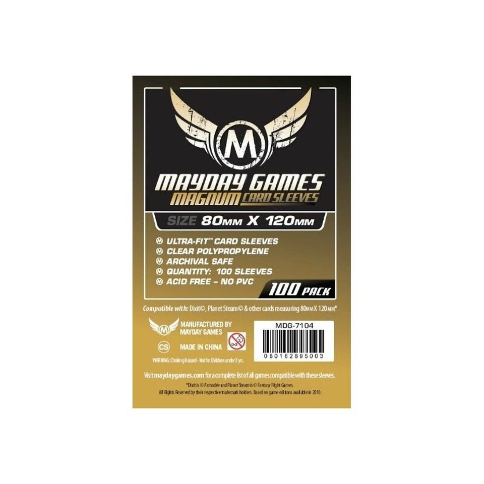 Protège-cartes : Mayday Games Card 80x120mm Magnum STANDARD image