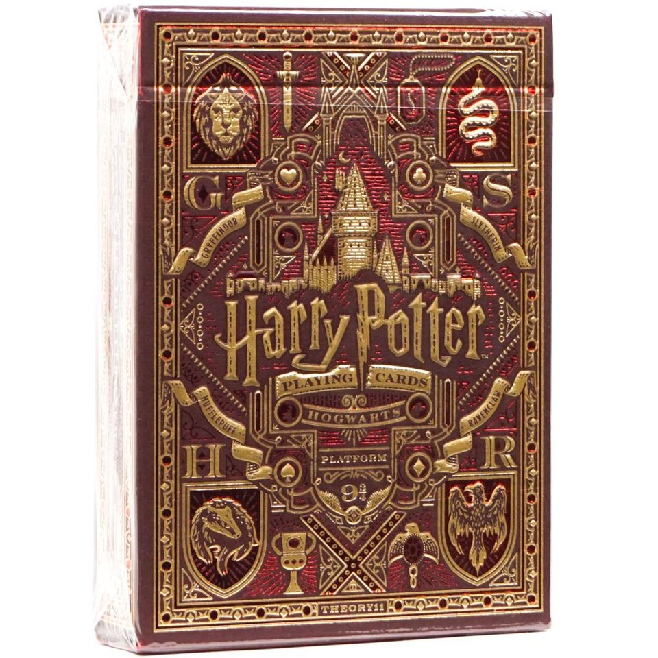Jeu de 54 cartes Bicycle Theory 11 - Harry Potter : Gryffondor - Jeu  classique 