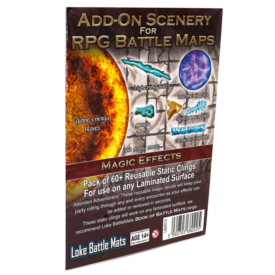Add-On Scenery for RPG Battle Mats: Magic Effects image
