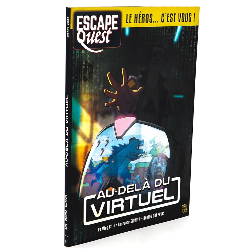 Escape Quest T02 : Au-delà du virtuel image
