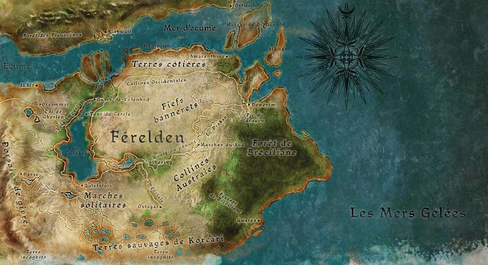 Dragon Age - Carte de Ferelden image