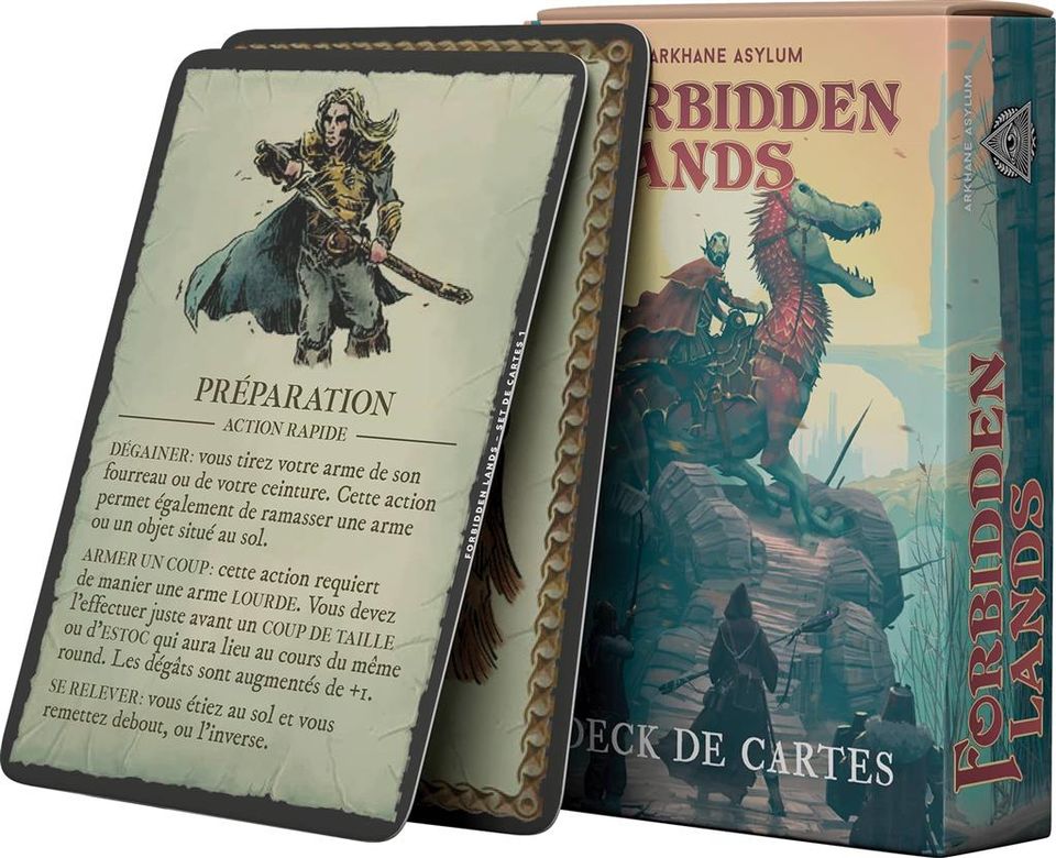 Forbidden Lands : Deck de Cartes image