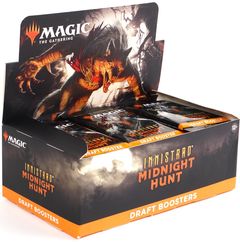 MTG Magic The Gathering: Innistrad Midnight Hunt Draft Booster VO | Black  Book ditions