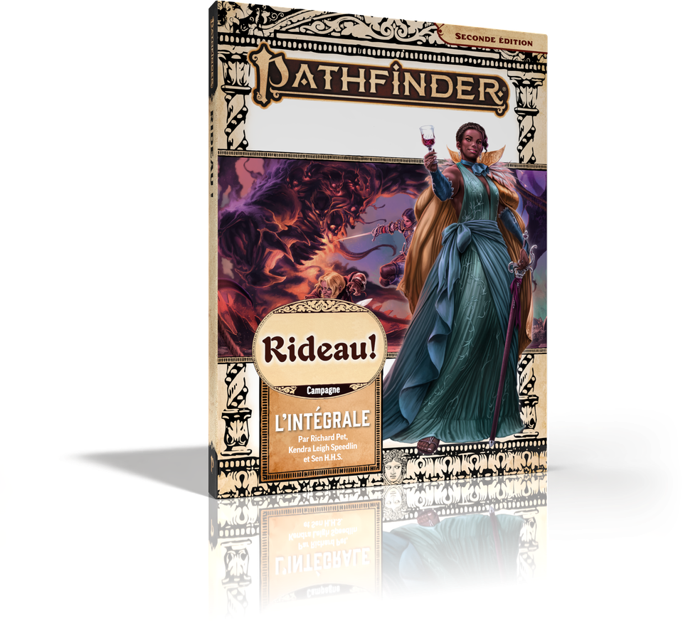 Couverture du livre Rideau pour le jeu de role Pathfinder