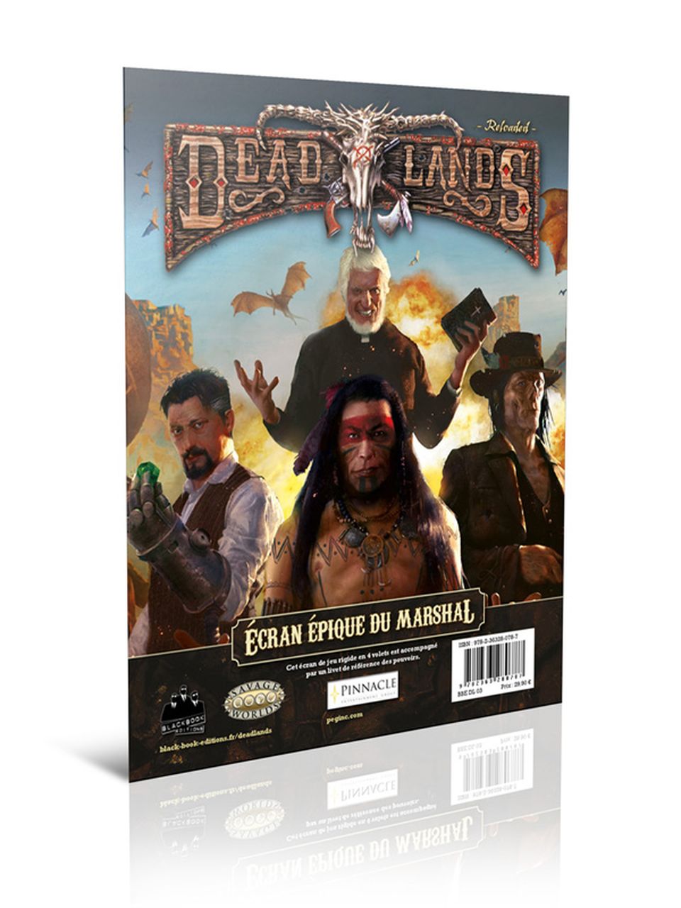 Deadlands Reloaded - Ecran épique du Marshal image