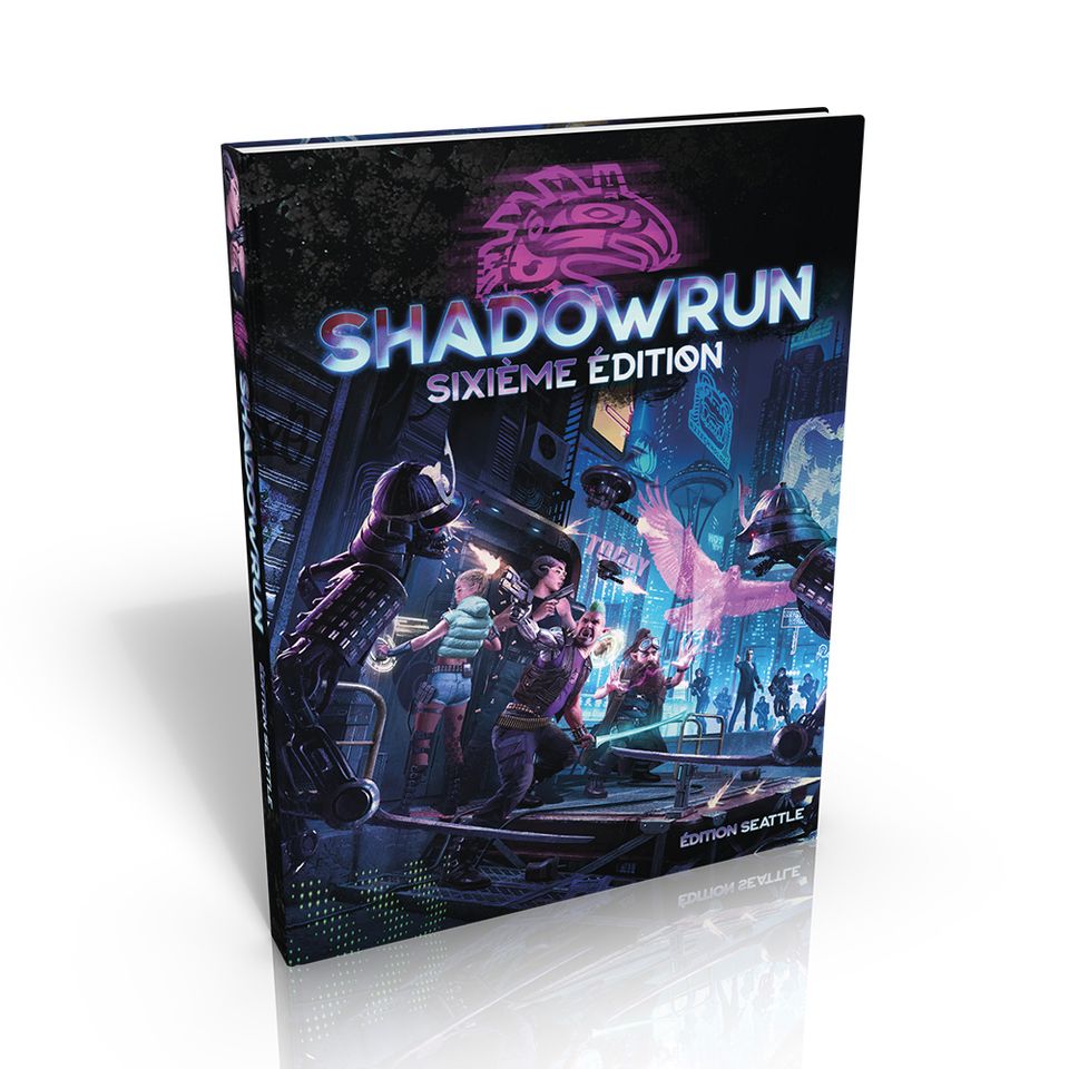 Jogo Shadowrun: Sexto Mundo (6ª Edição) - Seattle Livre (2019): o
