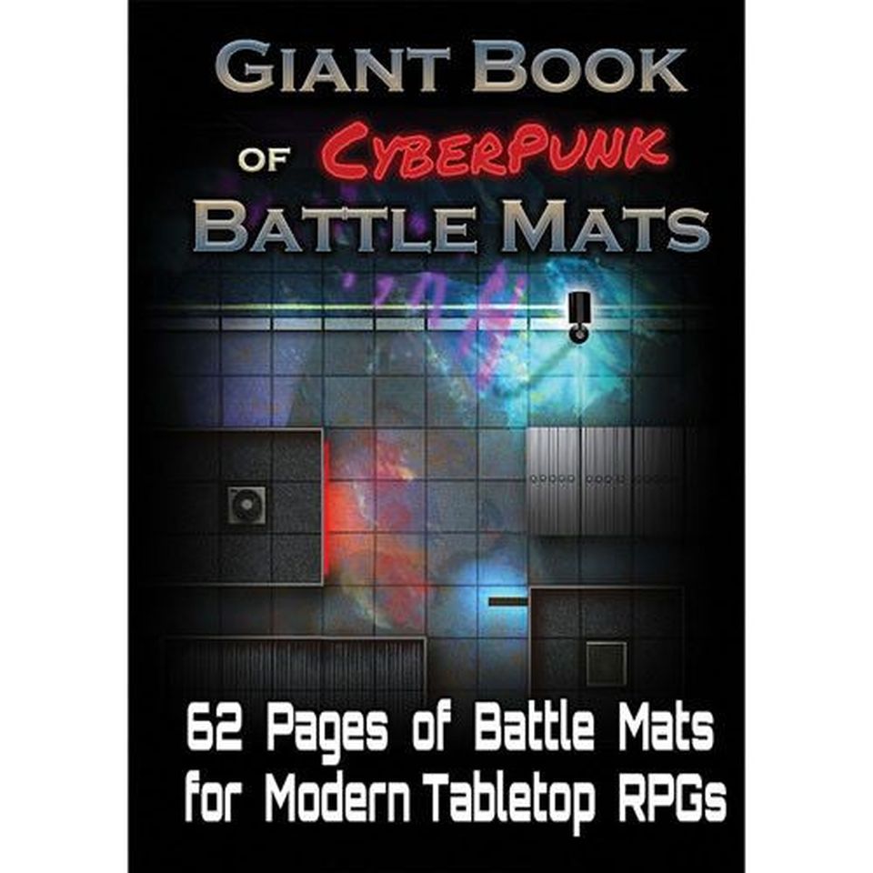 Giant Book of CyberPunk Battle Mats image