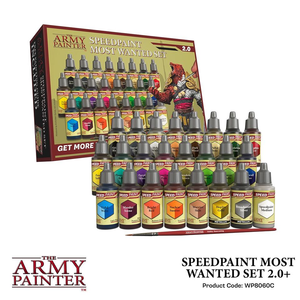 Army Painter: Speedpaint Most Wanted 2.0 image