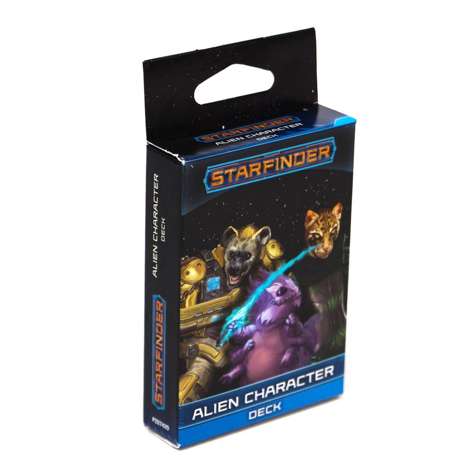 Starfinder: Alien Character Deck VO image