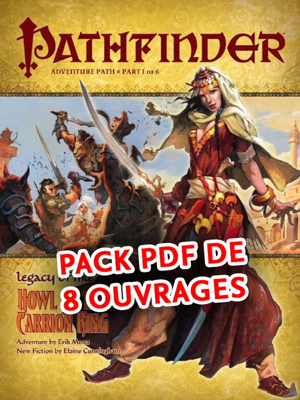 Pack PDF Pathfinder - L'Héritage du Feu (campagne complète) image