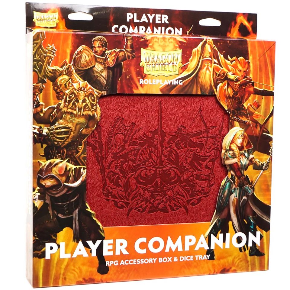 Dragon Shield Player Companion / Rangement pour Aventurier (Rouge) image