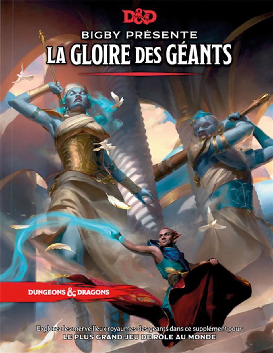 Livre D&D "Bigby Présente : La Gloire Des Géants" Avec Couverture Alternative, Neuf - Supplément Pour Donjons & Dragons