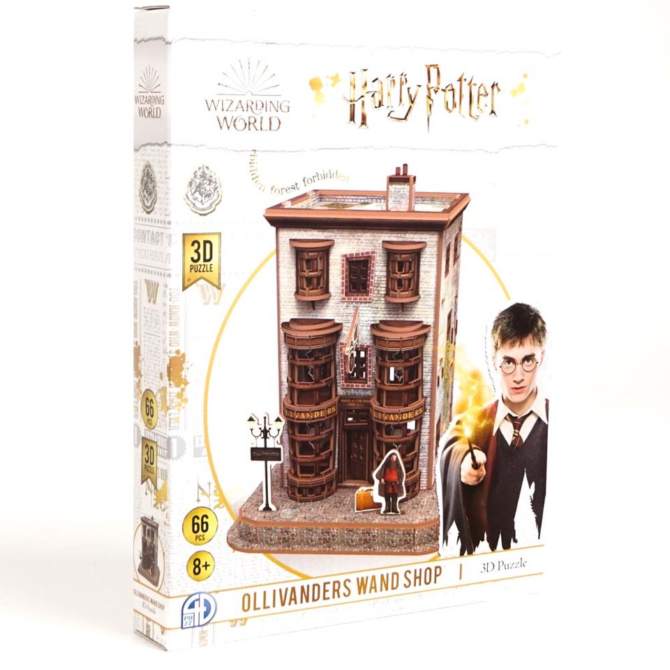 Harry Potter : Ollivander's Wand Shop/Boutique de Baguettes 3D Puzzle image