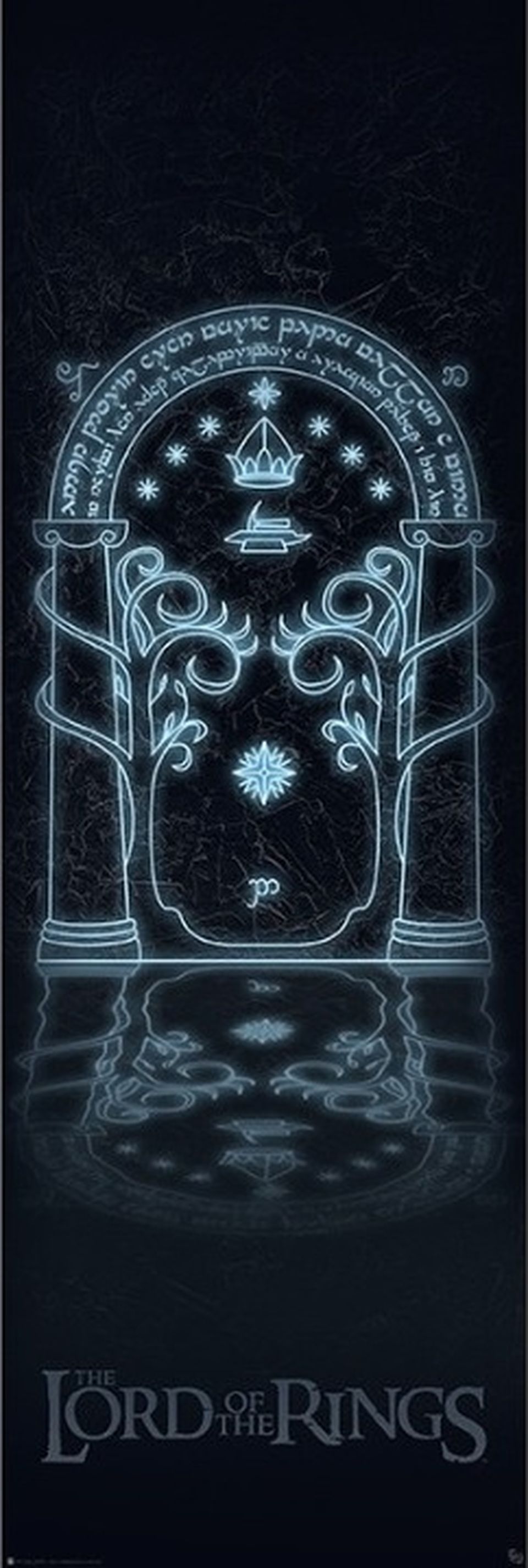 Le Seigneur des Anneaux : Poster de porte - Portes de Durin image