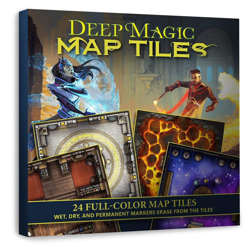Deep Magic: Arcane Map Tiles image